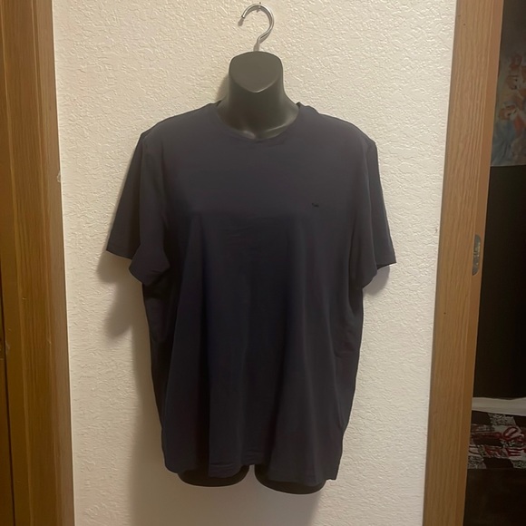 Michael Kors Mens Large navy scoop neck tee - Picture 2 of 8